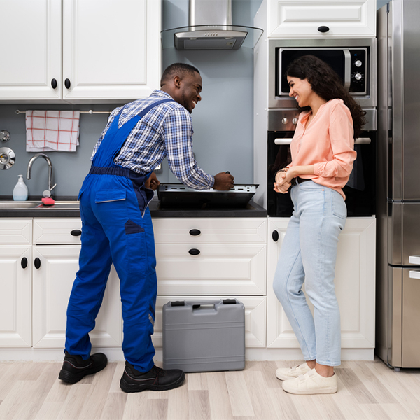 what kind of warranty do you offer on your cooktop repair services in Muncy Valley